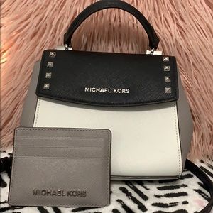 Mini Michael Kors Crossbody Purse and Card Holder